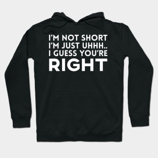 I'm Not Short I'm Just Uhh Hoodie